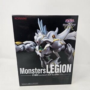 KONAMI Yu-Gi-Oh E HERO Shining Flare Wingman Monsters LEGION Figure NEW